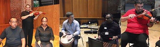 Share students preparing for LSO Concert