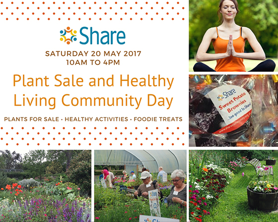 Share Plant Sale and Healthy Living Community Day