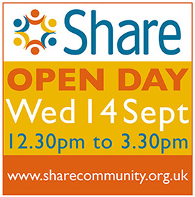 Share Open Day September 2016