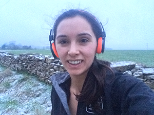 Selfie in the snow
