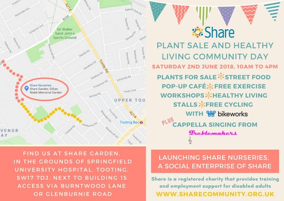 Plant Sale Day with Map