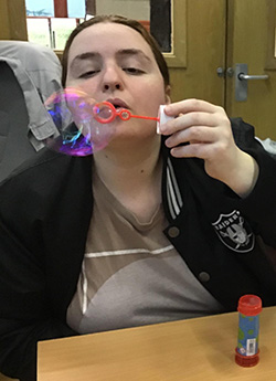 Blowing bubbles