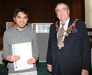 Mansoor and Mayor of Wandsworth