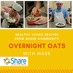 Overnight oats with Mark