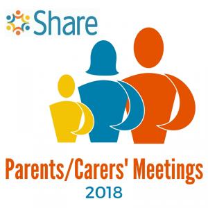 Parents and carers meetings 2018