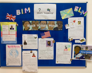 Research by Share students for Black History Month