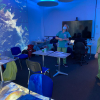In the immersive learning space