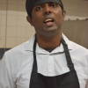 Thanush in the Share kitchen