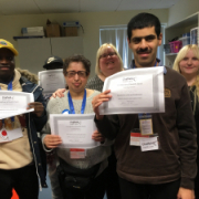 Students with health certificates
